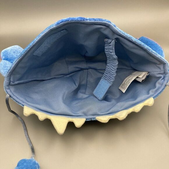STITCH Blue Plush Hat With Paws Walt Disney World Teeth Cap Adjustable Costume - Picture 4 of 9